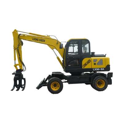 Whole Sale 4 WD Wheel Excavator Can Lift 1000kg Sugar Cane Loader In China Supplier