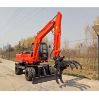 China Small wheel excavator manufacturer with best pprice